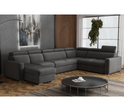 Sedací souprava Petrit U1 levá Kronos šedá