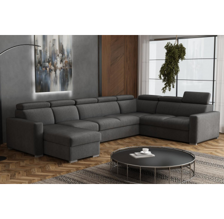 Sedací souprava Petrit U1 levá Kronos šedá