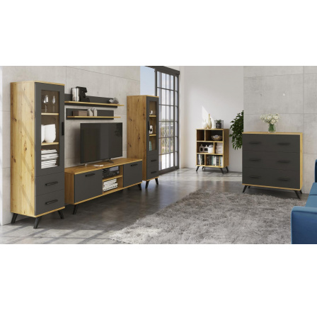 Bytová sestava Roky G Grafit Bytová sestava Roky G Grafit