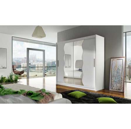 Šatní skříň BERGER X, Bílá