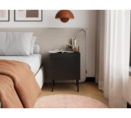 Noční stolek SIENA, černý