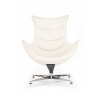 Křeslo LUXOR, bílé
