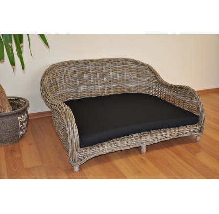 Pohovka pro psa typ 2 ratan kubu XXL