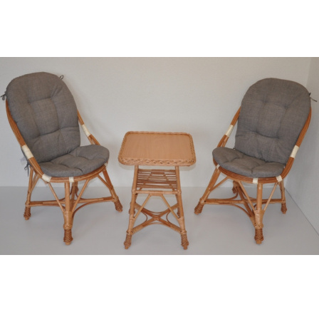 Sedací souprava Dian - polstry šedý melír Sedací souprava Dian - polstry šedý melír