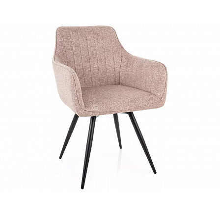 ŽIDLE BALLO LEO RÁM ČERNÝ / BÉŽOVÁ 26