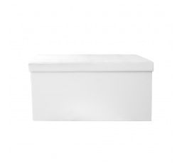 Pufa Intesi Velse eko kůže bílá