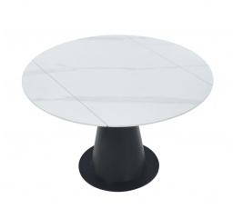 Rozkládací stůl bílý mramor 75120x120 ST29-FXJG