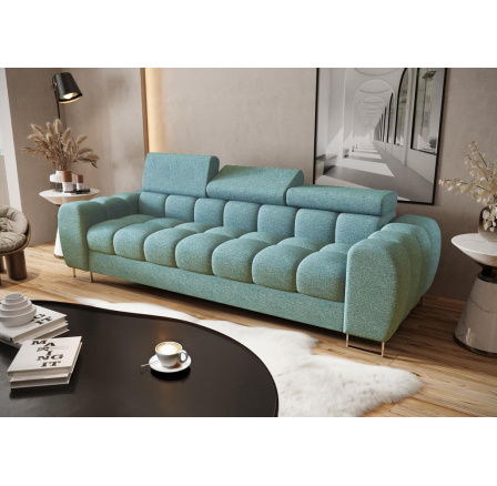 Sofa ASPEN III 265 cm - tyrkysová