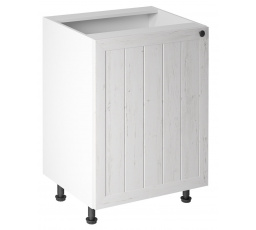 Kuchyňská dolní skřínka - PROWANSJA D601D - Levá, Bílá/Borovice Andersen