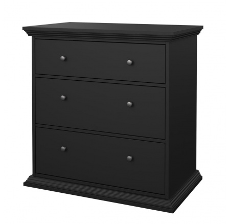 Komoda Norby 331, černý mat