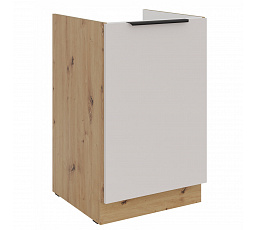 Kuchyňská skříňka Selva 50 ZL 1F dub artisan/kašmír