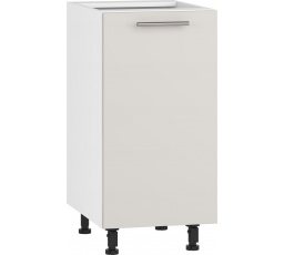 Kuchyňská dolní skřínka VENTO D-40/82, bílá / kašmír