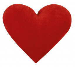 Polštářek srdíčko červené