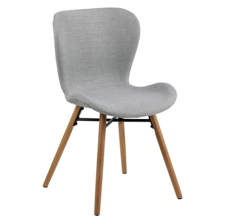Židle Batilda světle šedá