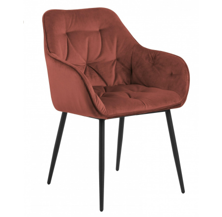 Židle Brooke VIC korálová