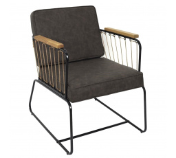 Křeslo Benson hnědé