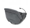 Polohovací křeslo, elektrické zabudované ovládání, šedá, látka, TV-7081 GREY2