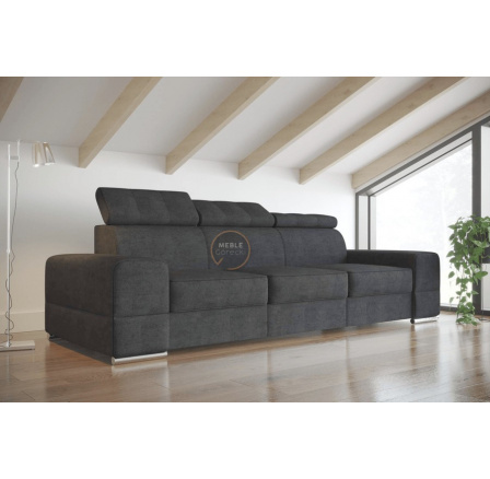 Sofa ROYAL III 295 cm - šedá