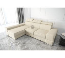 Rohová sedací souprava ROYAL 295×185 - levá, béžová