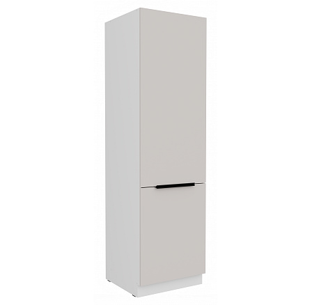 Kuchyňská skříň COMBO - 60 LO-210 2F, Bílá/Kašmír