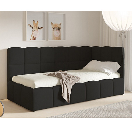 Postel TUNIS 200 x 90, vysoký bok, Kronos 7, Pravá Postel TUNIS 200 x 90, vysoký bok, Kronos 7, Pravá