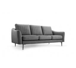 Pohovka rozkládací CORI 3 Tmavě šedá, Cloud 97