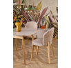 Jídelní stůl RUBEN, kašmír/přírodní