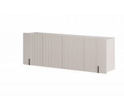 Komoda Malmi 200, kašmír / crema bianca / černá