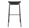 Barová stolička Grego černá 75 cm