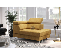 Křeslo lenoška GALAXY - žlutá , pravá