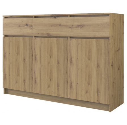 Komoda TOPA 3D3S, Dub artisan