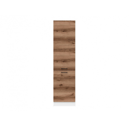 Kuchyňská dolní skříňka JUNONA D2D/50/195 L bílá/dub delano tmavý