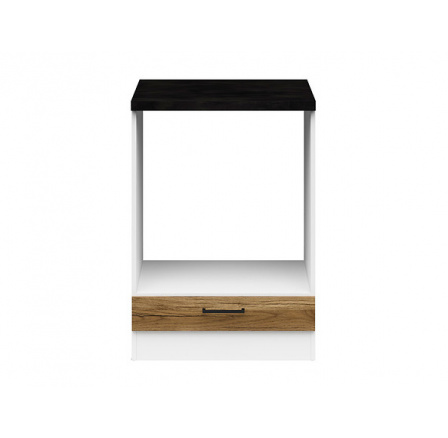 Kuchyňská dolní skříňka JUNONA DPK/60/82 bílá/dub delano světlý 