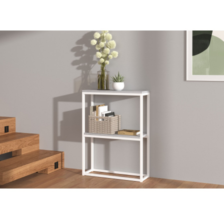 Konzole MASON Bílá+Beton Konzole MASON Bílá+Beton