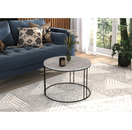 Konferenční stolek NOEL Černý+Beton