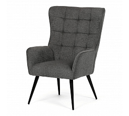 Křeslo ušák, šedá AK-315 GREY2