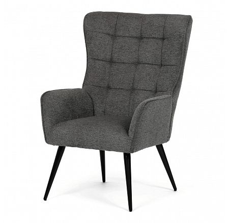 Křeslo ušák, šedá AK-315 GREY2