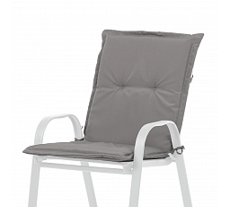 Polstrovaná podložka, látka, šedá, AZP-S1028 GREY