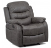 Polohovací křeslo, šedá, látka, TV-4086 GREY