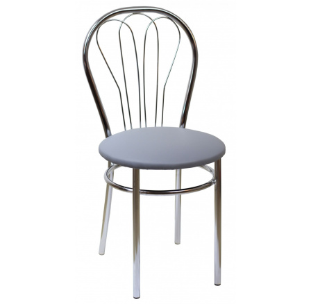 Židle eko, šedá Venus