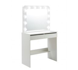 Toaletní stolek s osvětlením bílý T1-FXJG