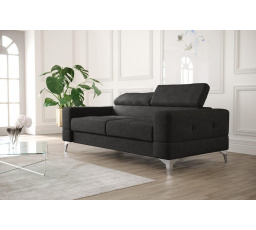 Sofa TOSCANIA II 180 cm - černá