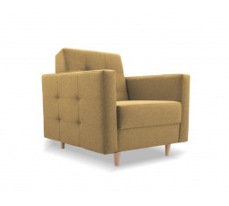 Křeslo GODIVO Žluté, Norn 65