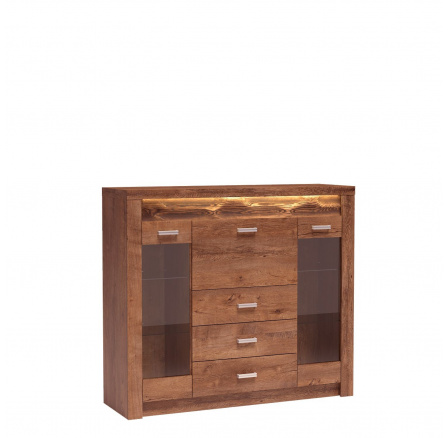 Vitrína INDIANAPOLIS I8 Jasan světlý Vitrína INDIANAPOLIS I8 Jasan světlý