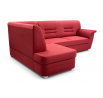 Rohová sedací souprava L Dornia Solar 59 - červená