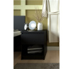 Noční stolek SIMPLICITY 238, Černá mat