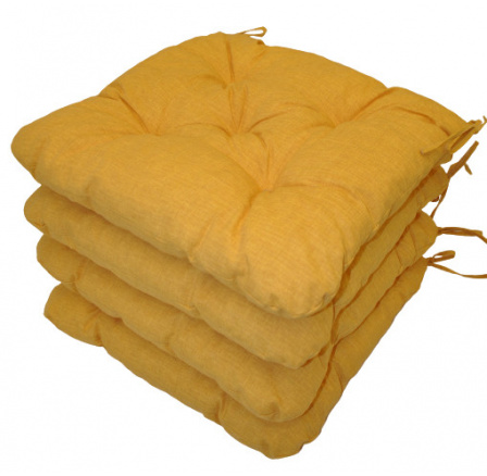 Sedák UNI Maxi barva žlutý melír - set 4 kusy Sedák UNI Maxi barva žlutý melír - set 4 kusy