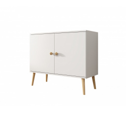 Komoda Deri Bílá+Bílá