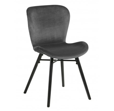 Židle Batilda VIC Tmavě šedá