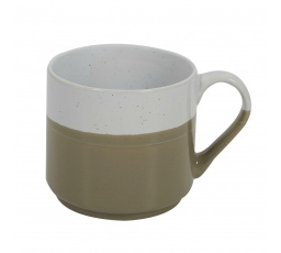 Hrnek Jumelle khaki 330 ml